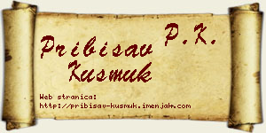 Pribisav Kusmuk vizit kartica